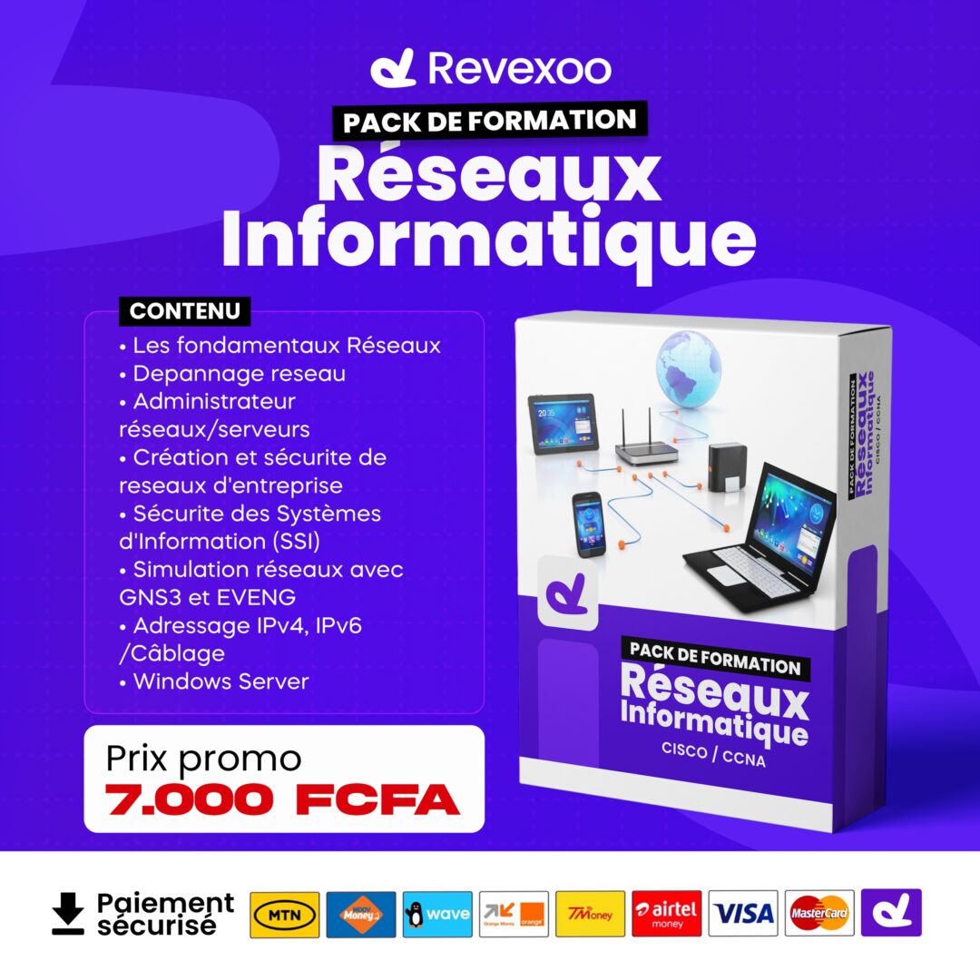 Pack Complet Réseaux Informatiques – Cisco & CCNA – Image 2