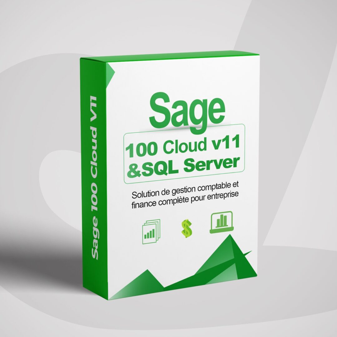 Pack de logiciels SAGE 100 Cloud v11 et SQL