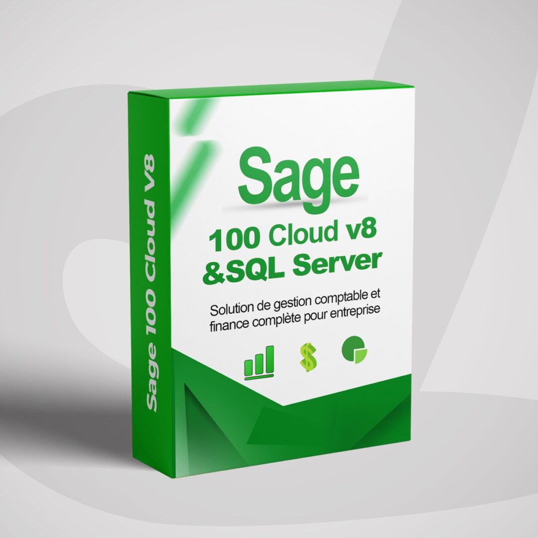 Pack de logiciels SAGE 100 Cloud v8 et SQL