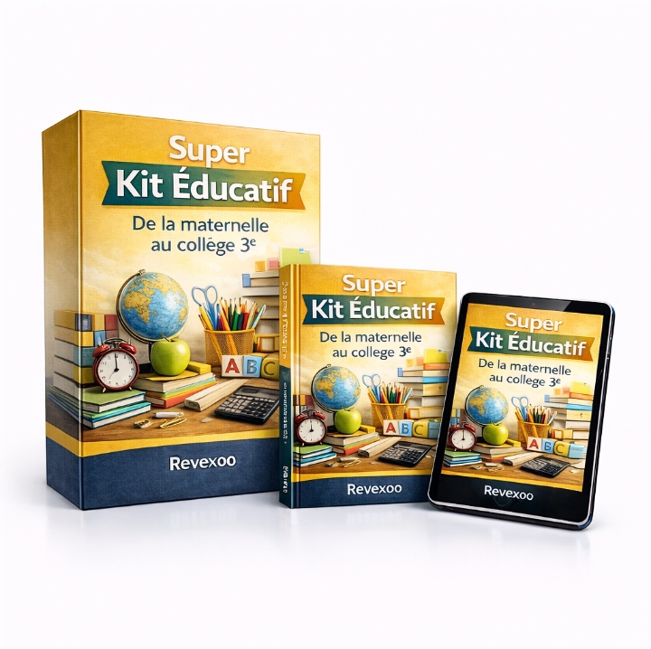 Super Kit Éducatif - De la maternelle au collège 3e